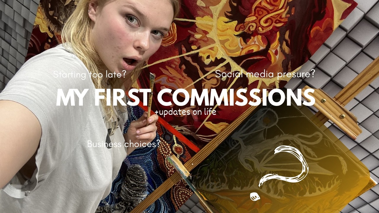 My FIRST Commissions Process Speedpaint: Ranting About Life & Social Media
