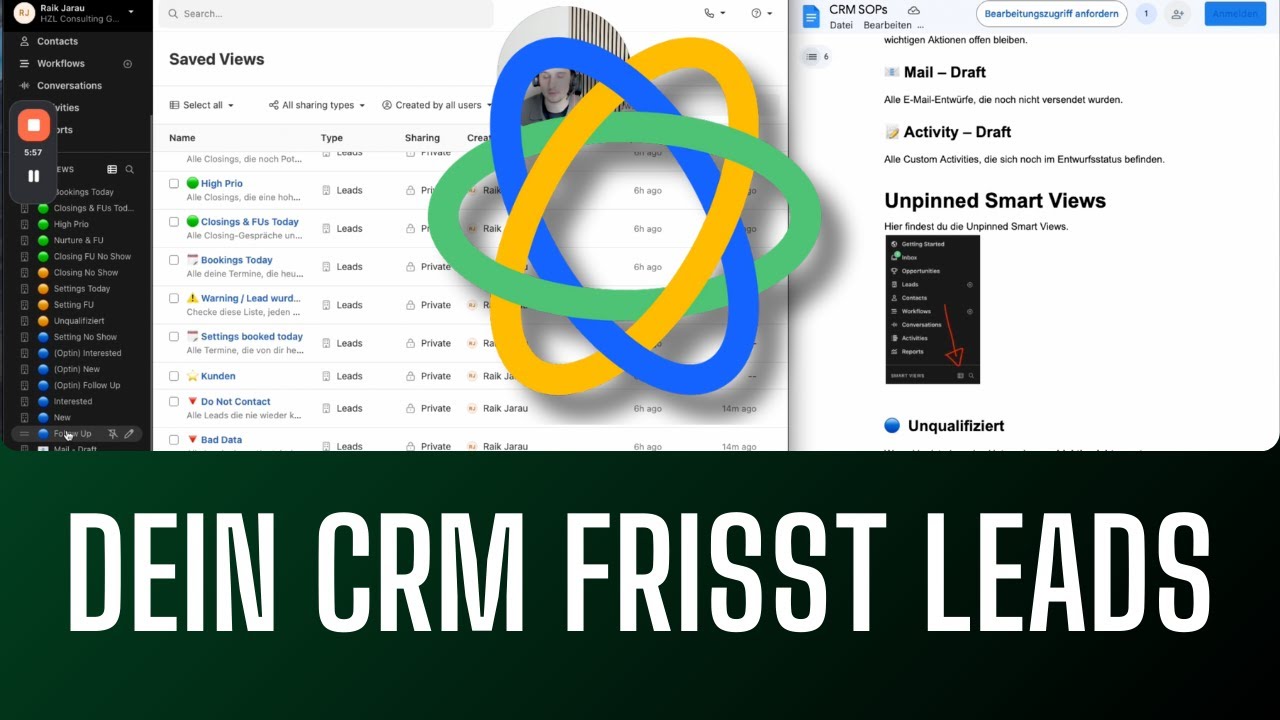 Close CRM Setup: So baust du dein Vertriebssystem, damit kein Lead mehr verloren geht (Pre-Setting)