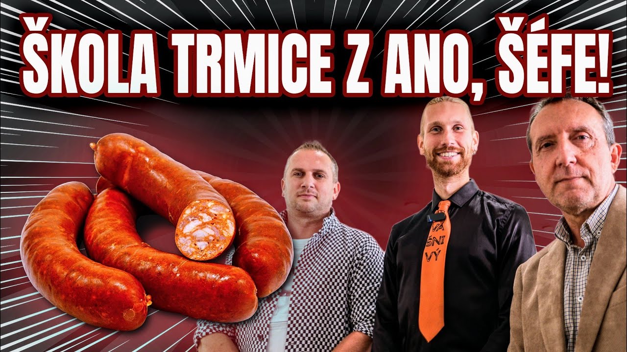 TRMICE Z ANO, ŠÉFE? Teď je tady šéf Mistr Málek! #anosefe #jídlo