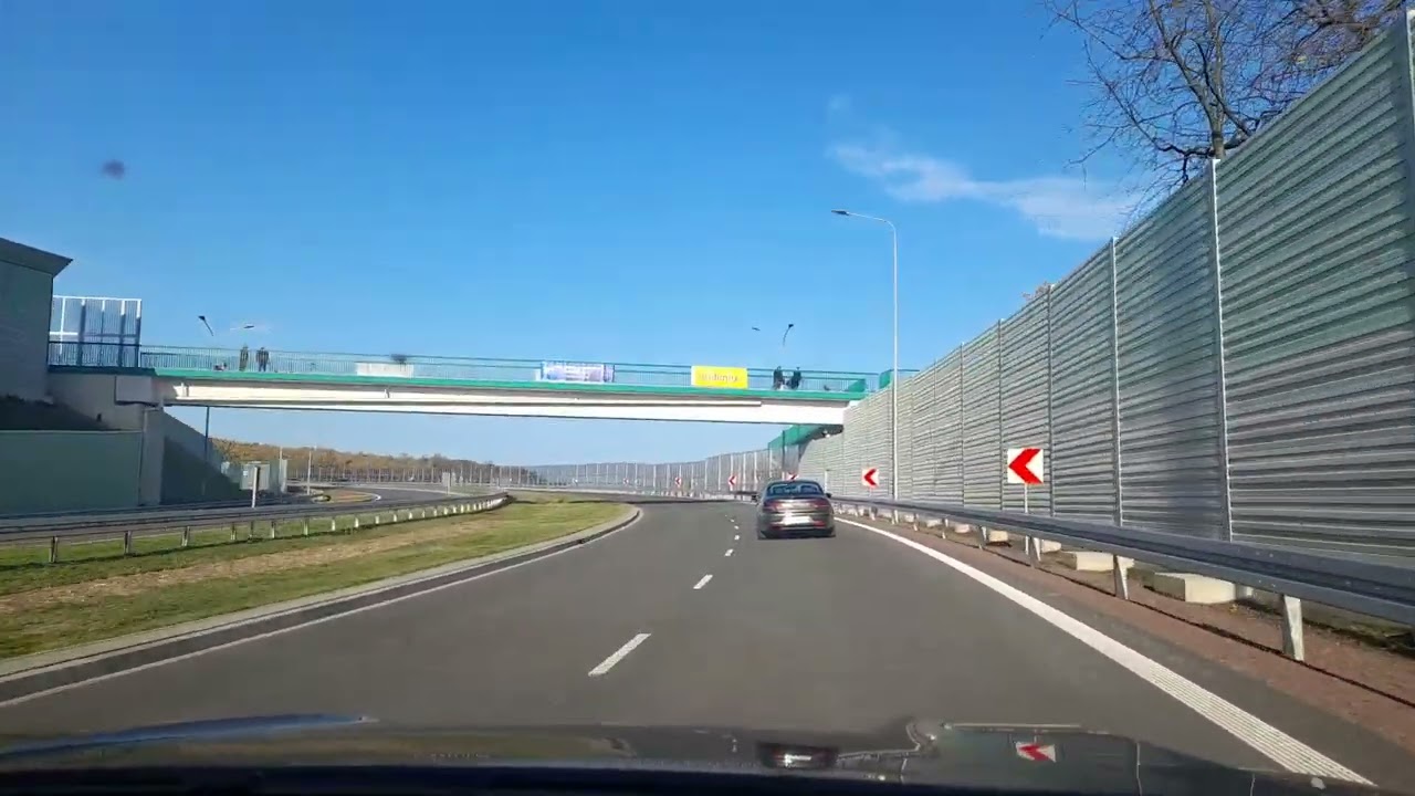 Przejazd nowootwartą Zachodnią Obwodnicą Wałbrzycha