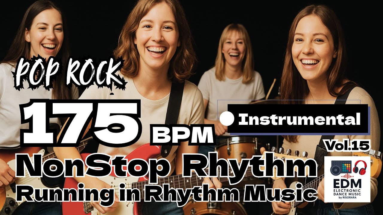 💥  [175 BPM 175] RunningMusic Mix | endurance run | rhythm boost | stamina flow |