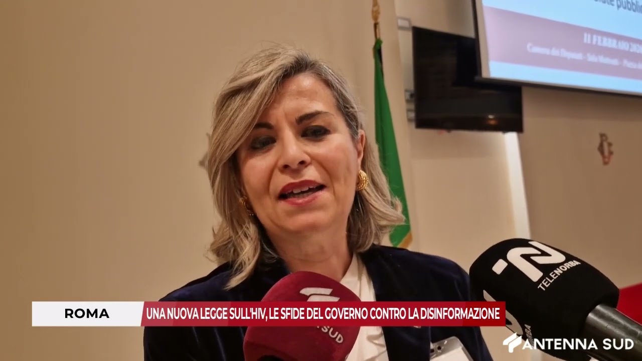11 FEBBRAIO 2026 - ROMA: UNA NUOVA LEGGE SULL'HIV, LE SFIDE DEL GOVERNO CONTRO LA DISINFORMAZIONE