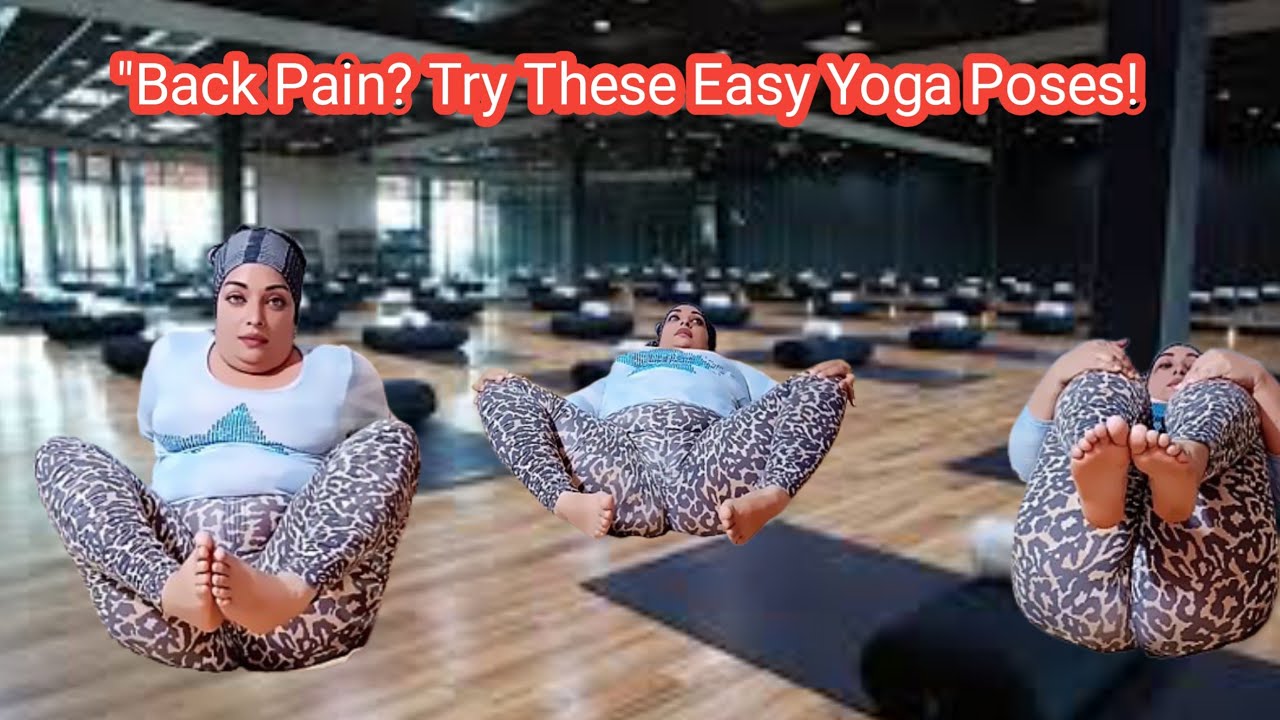 "Back Pain? Try These Easy Yoga Poses! | Meero Yoga"