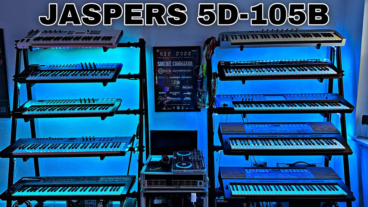 JASPERS 5D-105B KEYBOARD STAND UNBOXING