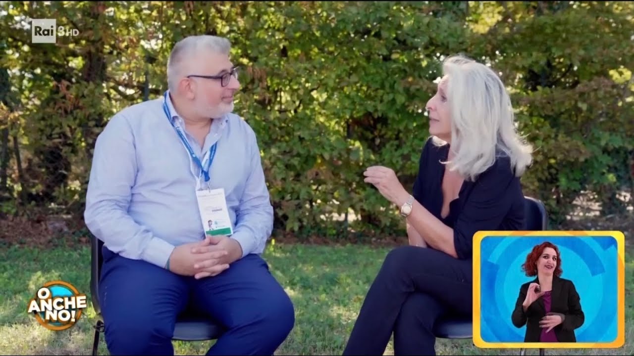 Intervista Direttore De Laurentiis su accessibilità e inclusione PRM a "O anche no" di Rai3