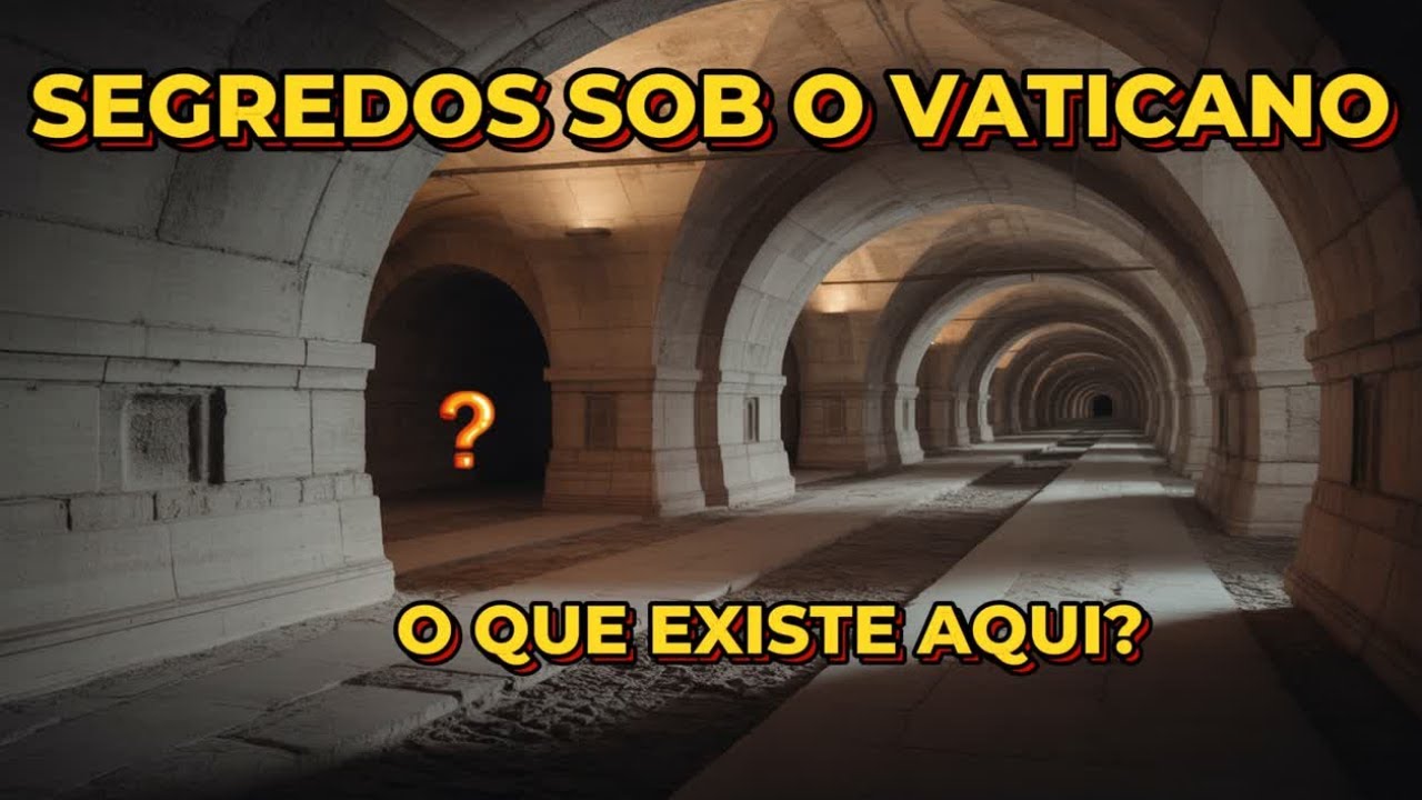 O Que Existe Sob o Vaticano? Túneis, Grutas e Segredos Milenares