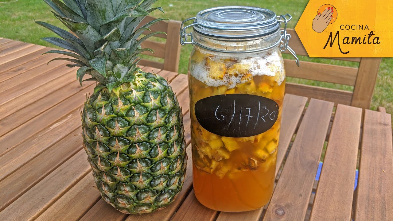 VINAGRE DE PIÑA PARA PRINCIPIANTES | Cocina Mamita