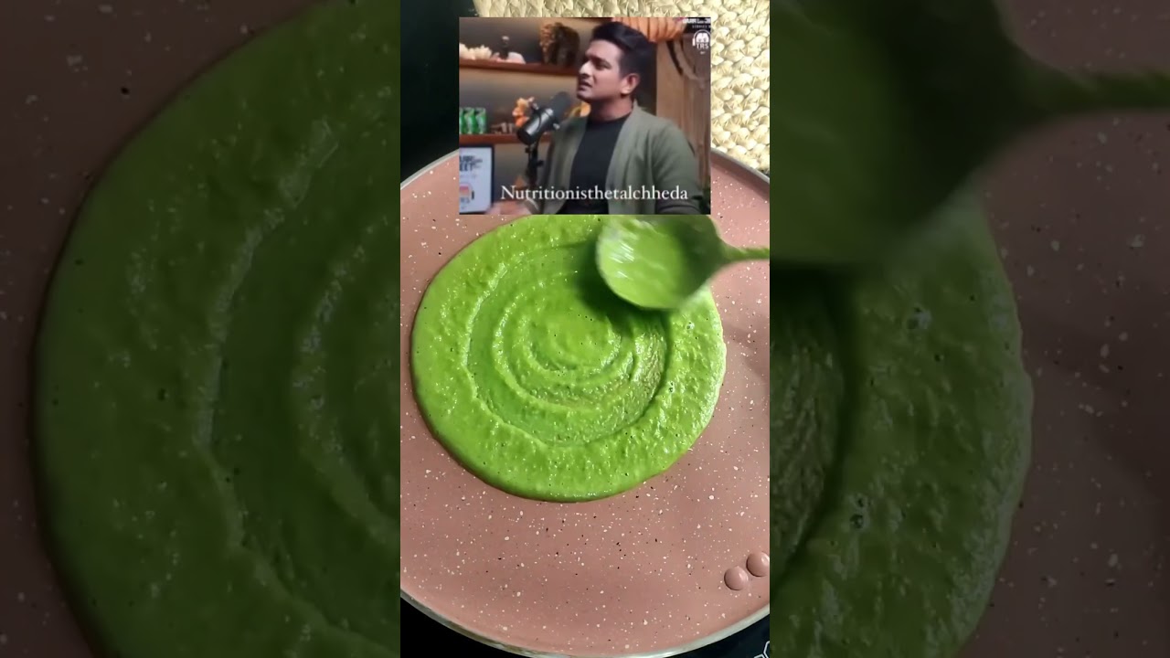JAIN PALAK PANEER PESSARATU| Jain recipe | Weightloss recipe | no onion no garlic
