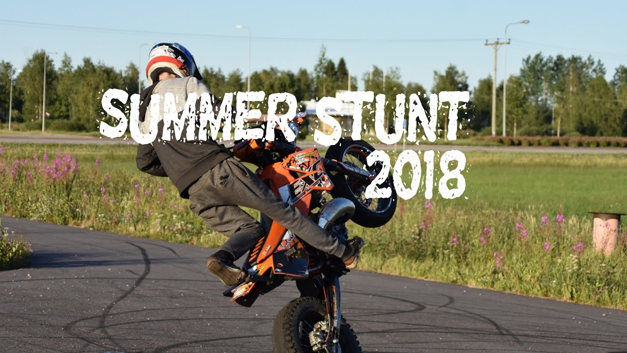 KTM Summer stunt