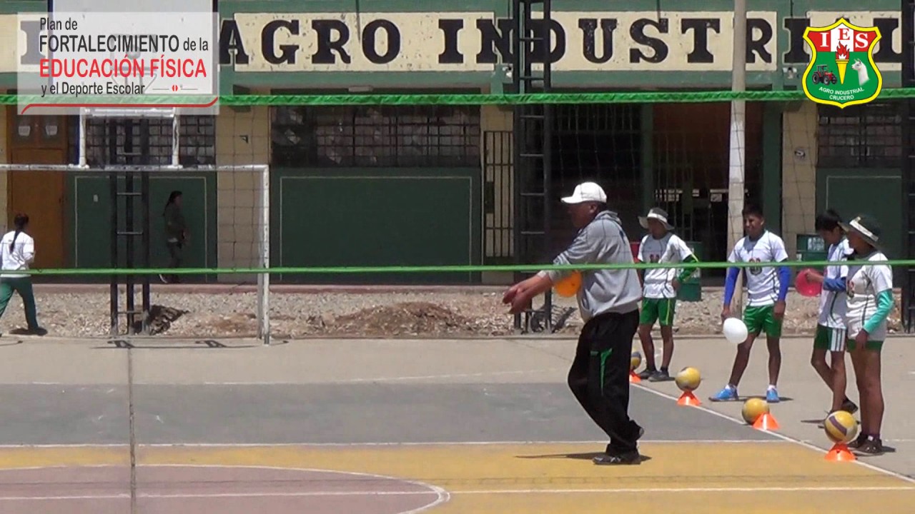 Sesión de Aprendizaje Voleibol - IES Crucero - Puno
