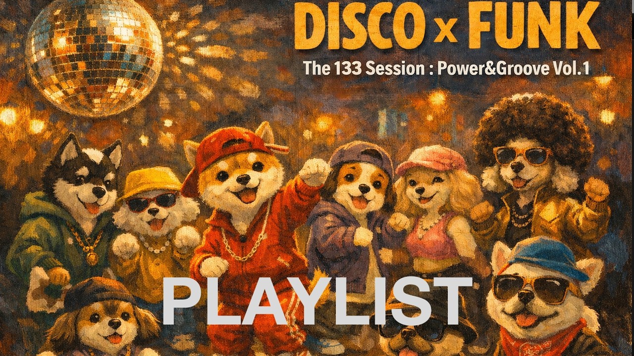 연휴에 듣는 디스코 펑크 플레이리스트 THE 133 SESSION: POWER & GROOVE VOL.1 - BLACKDOG133