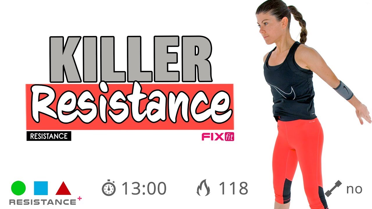 Resistance Killer! Esercizi Intensi Per Gambe Toniche e Glutei Sodi, Squat e Squat Jump!