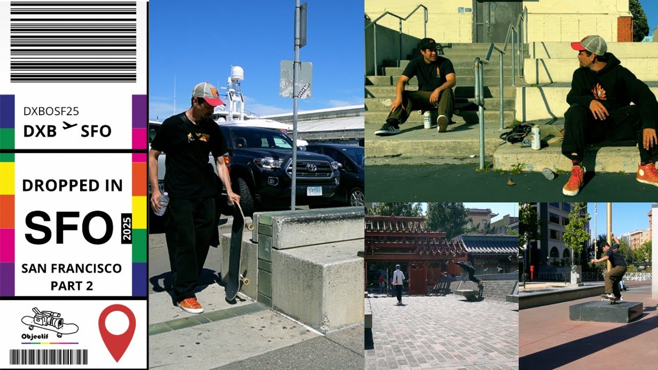 Dropped in SF part 2, skateboarding China banks, Pier 7 and Wallenberg with the locals!