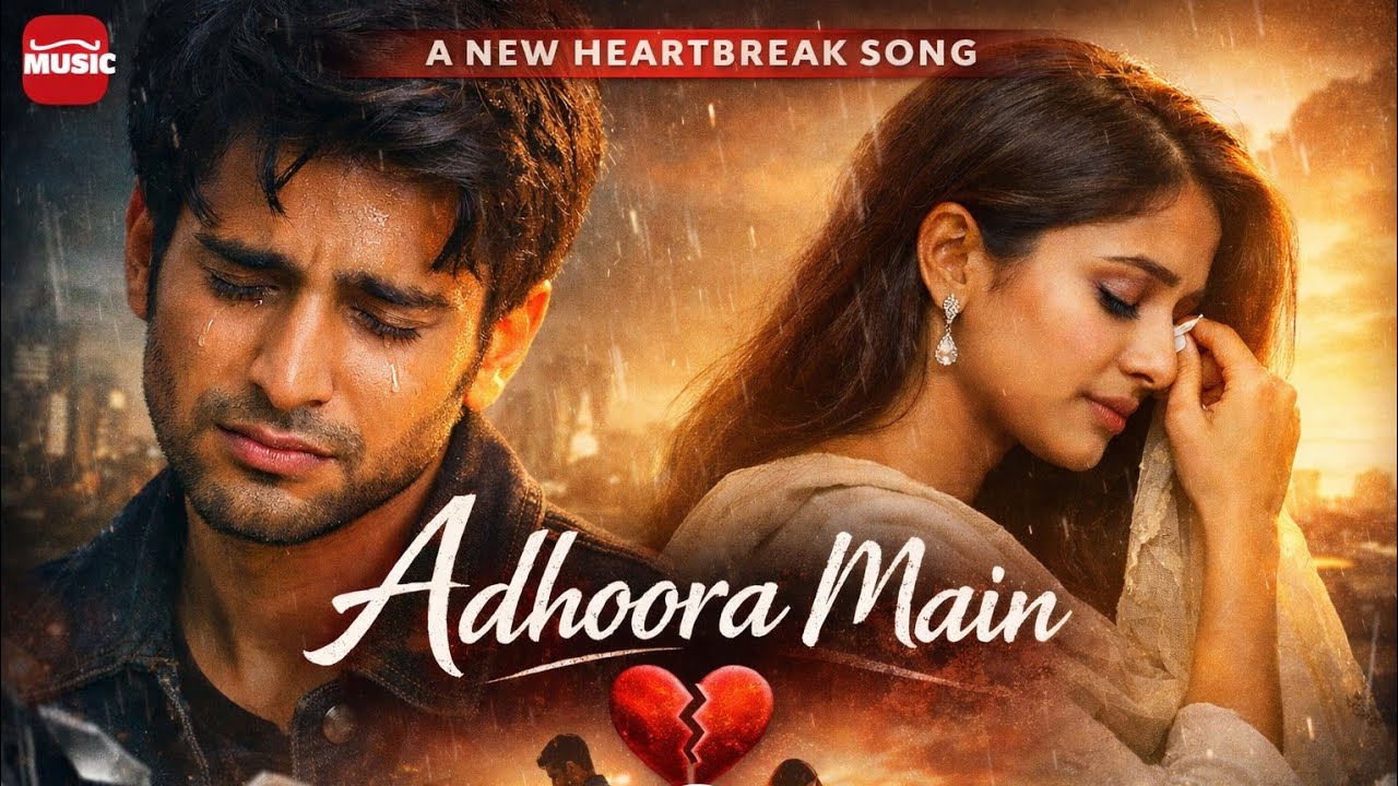 Adhoora Main | Heart Touching Sad Bollywood Song | Broken Love Story | New song bollywood | 