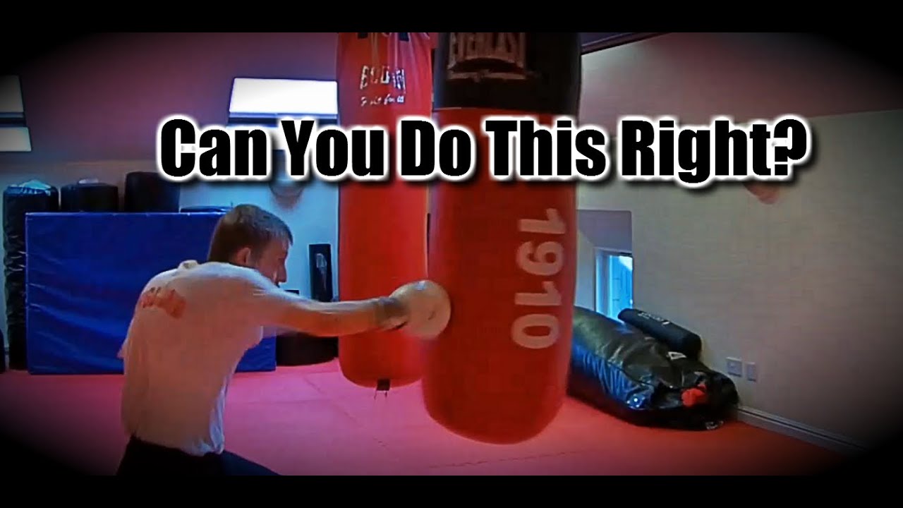 Boxing Tips Level Changing on the Heavy Bag
