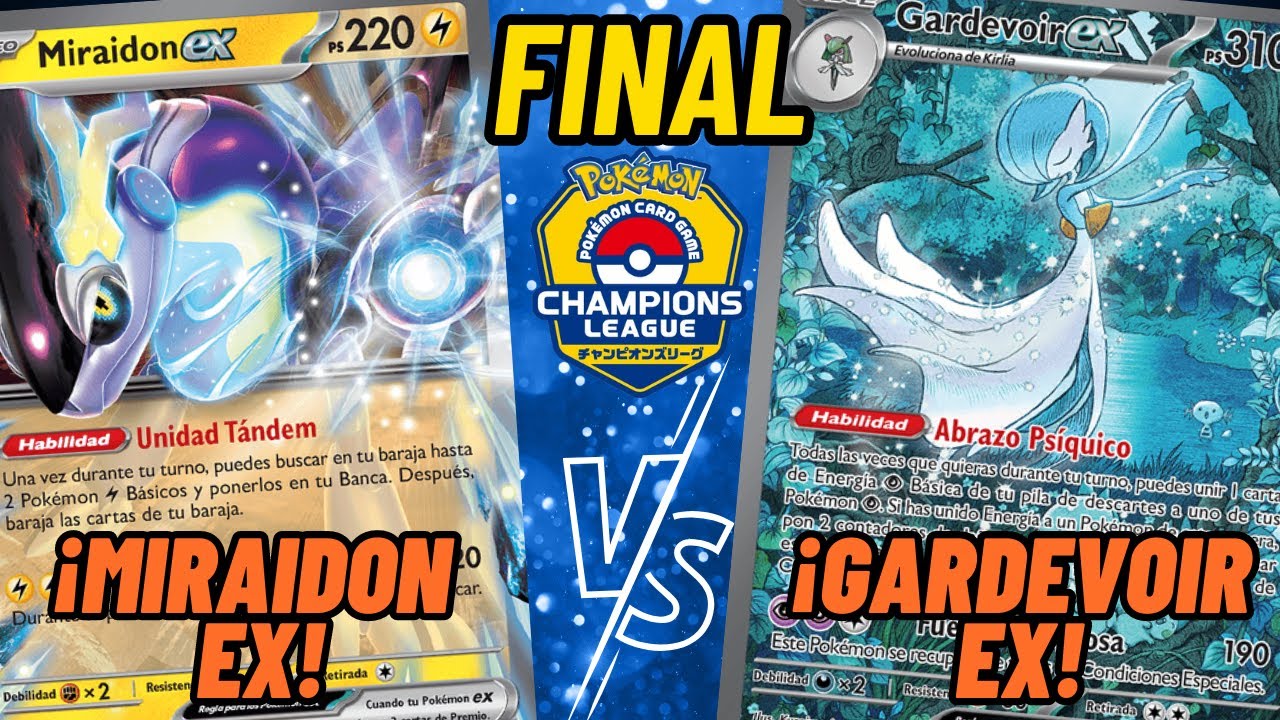 MIRAIDON EX VS GARDEVOIR EX / FINAL SORPRESA DE CHAMPIONSHIP LEAGUE 😱 [ POKEMON TCG LIVE ]