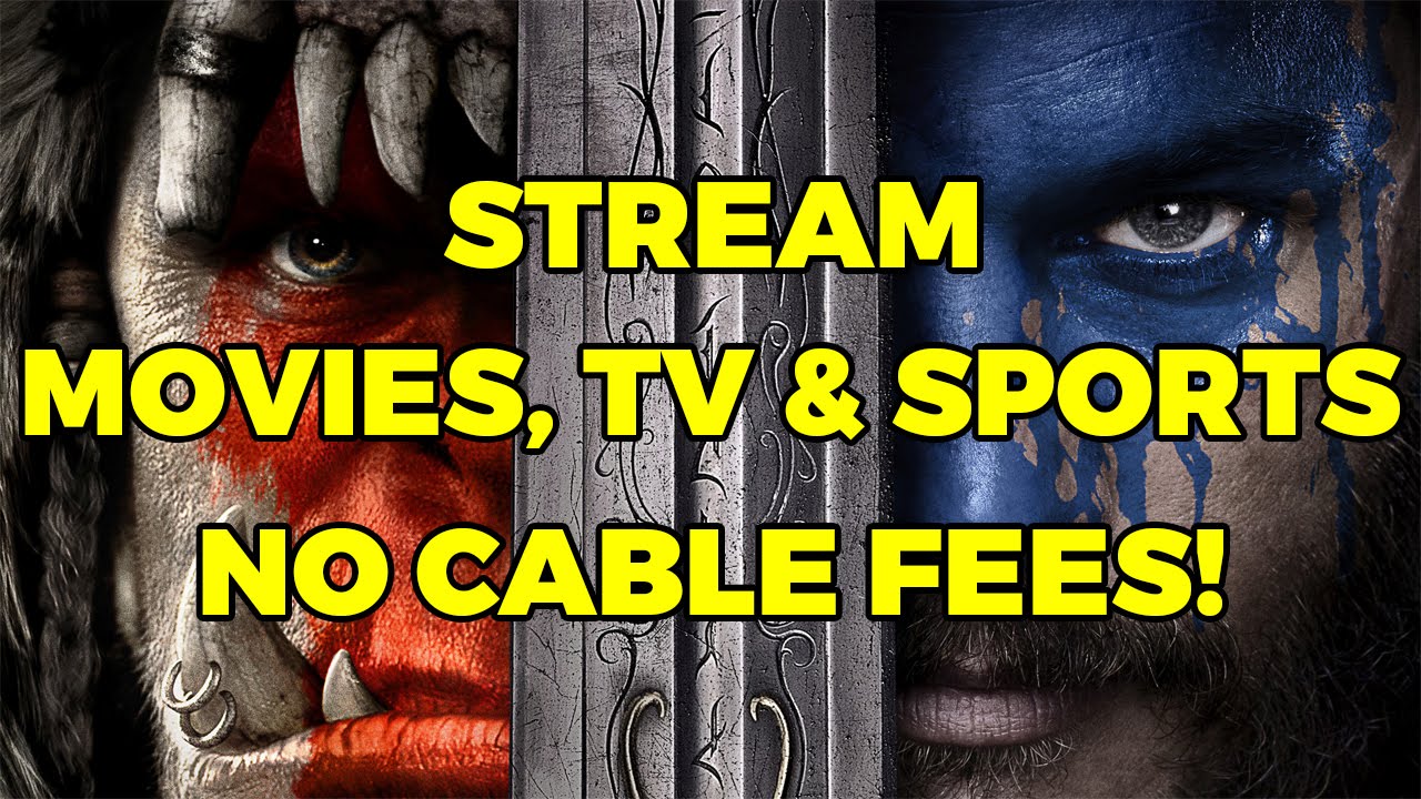 Save Money, Cut Cable, Stream TV, Sports, & Live Events: No More Cable Fees