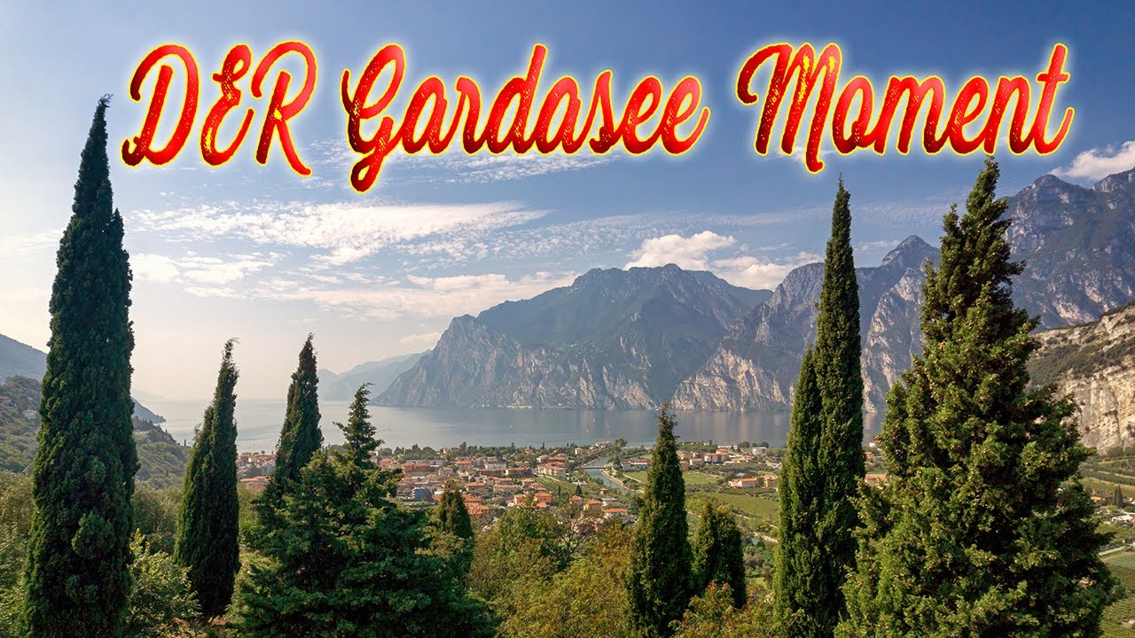 DER Gardasee Moment !!! Anfahrt von Nago auf Torbole 4K