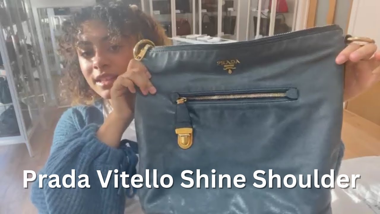 Prada Vitello Shine Shoulder Review