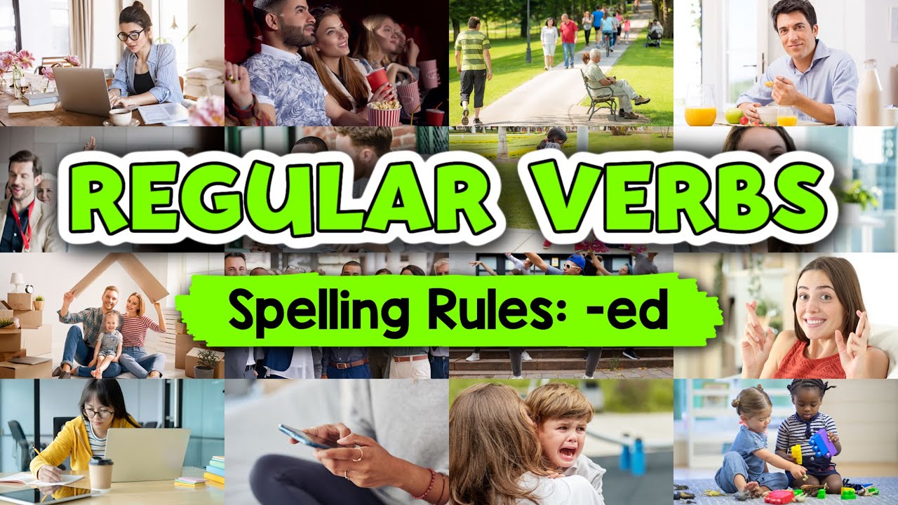 Reglas para Agregar -ED a los Verbos Regulares en Ingl&eacute;s | Spelling