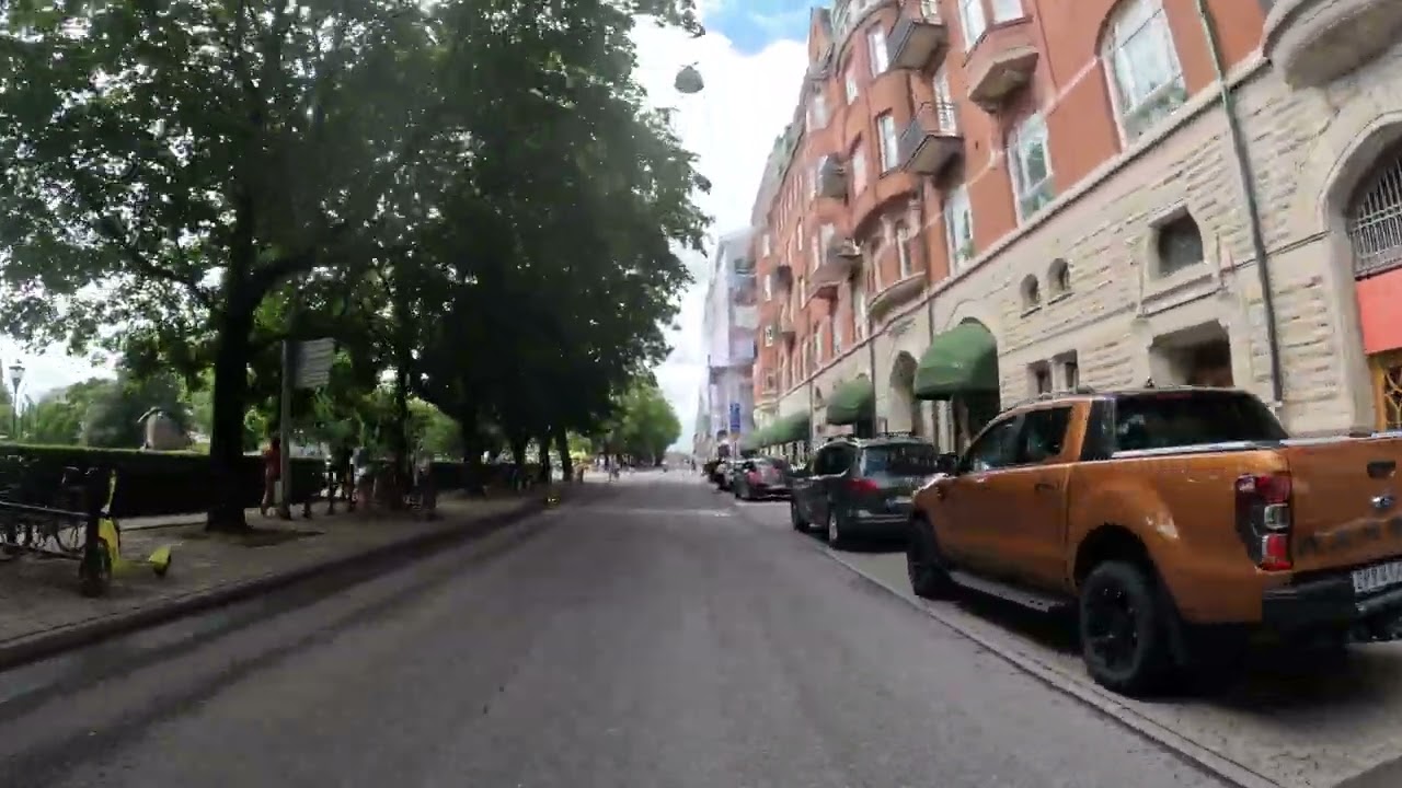 Riding motorcycle from Hamar (Norway) to Örebro (Sweden)