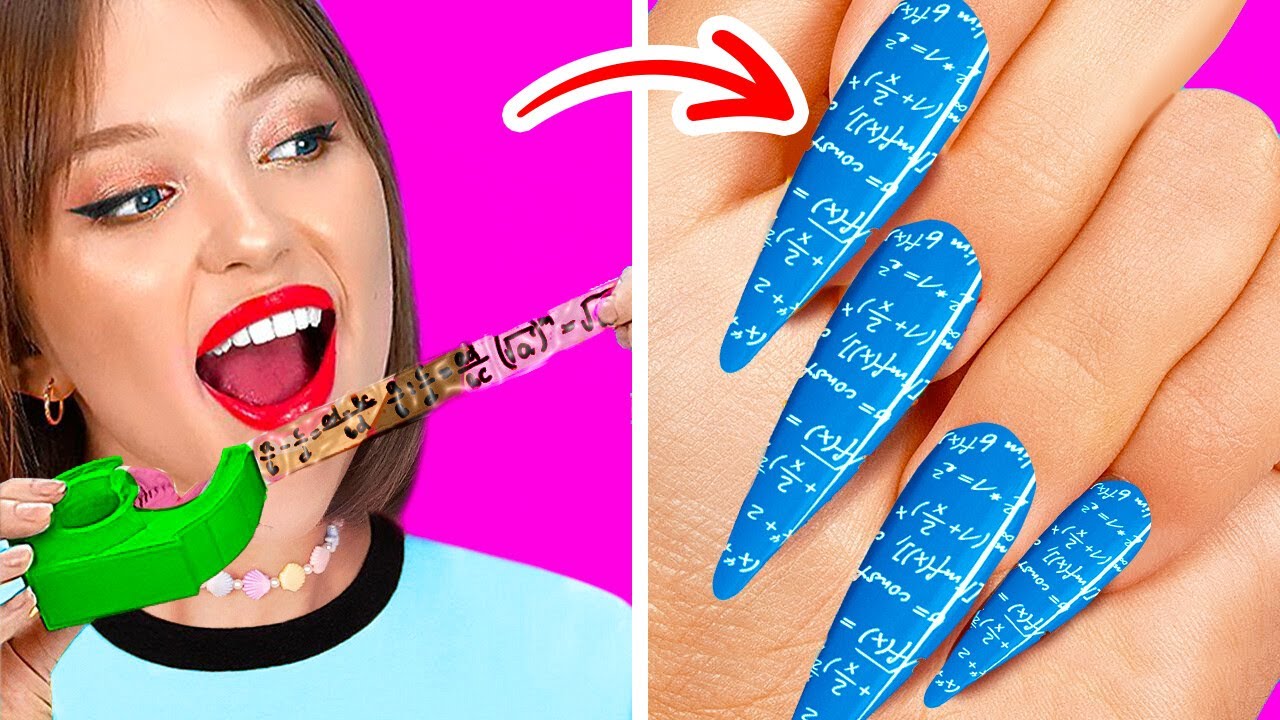 ŚWIETNE TRIKI URODOWE || EKSTREMALNA METAMORFOZA! Niesamowite pomysły i sztuczki od 123 GO! SCHOOL
