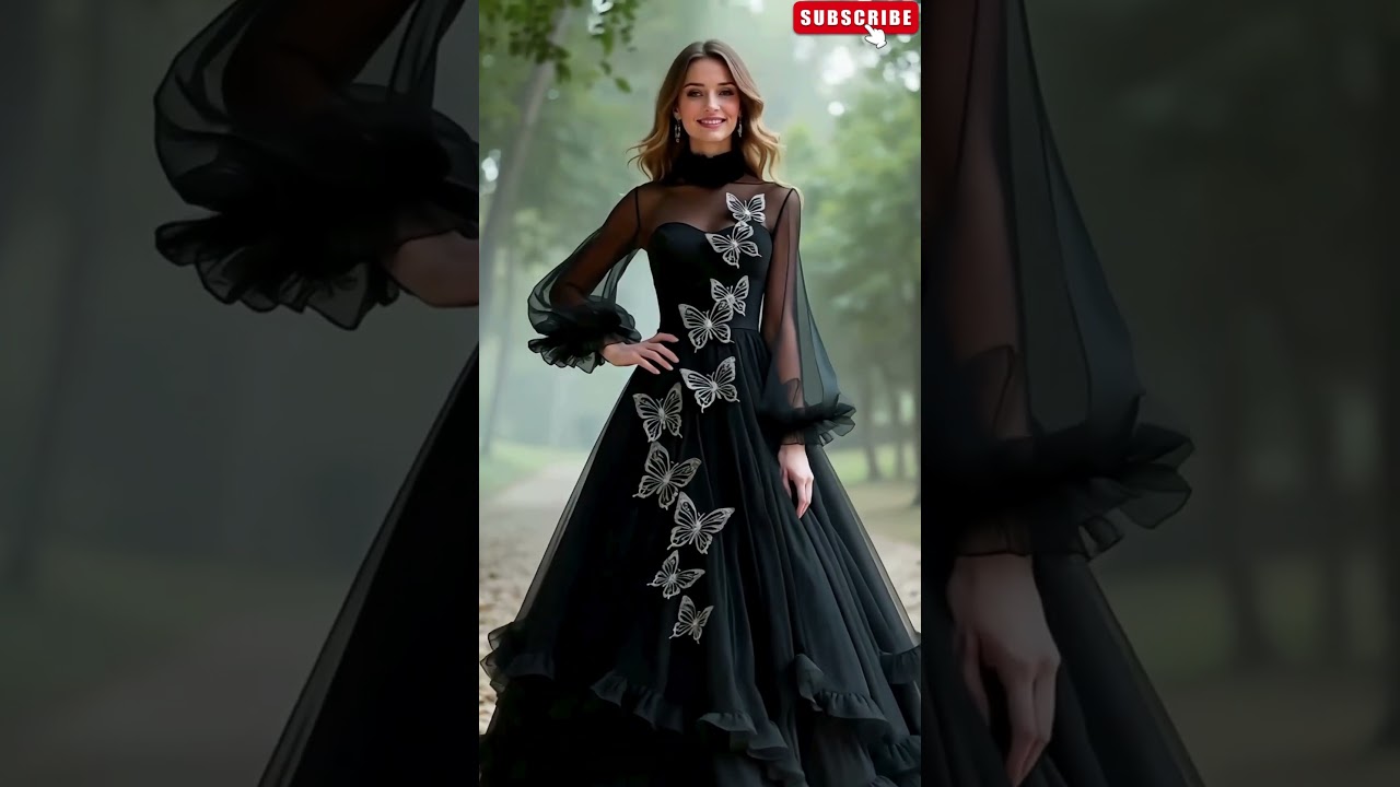 Timeless Black Modest Gown 🖤Elegant Look 2026 