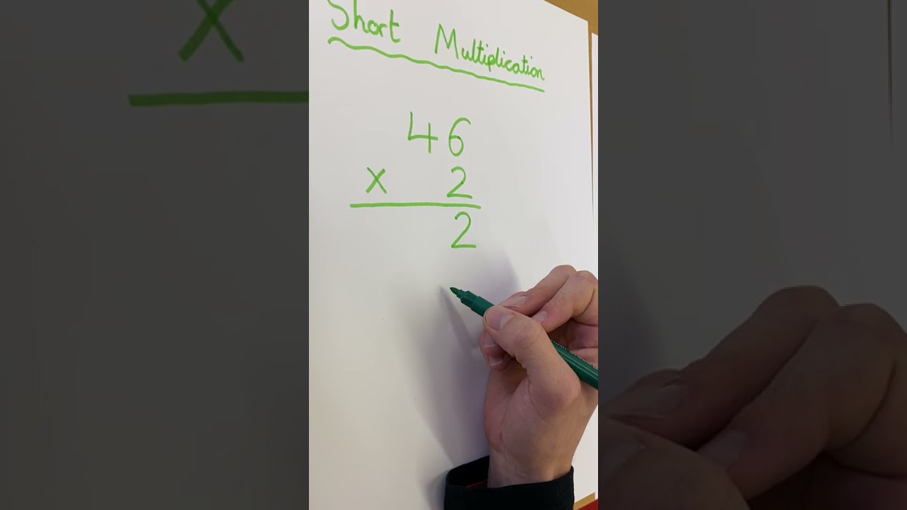 Short Multiplication- 2 digit by 1 digit