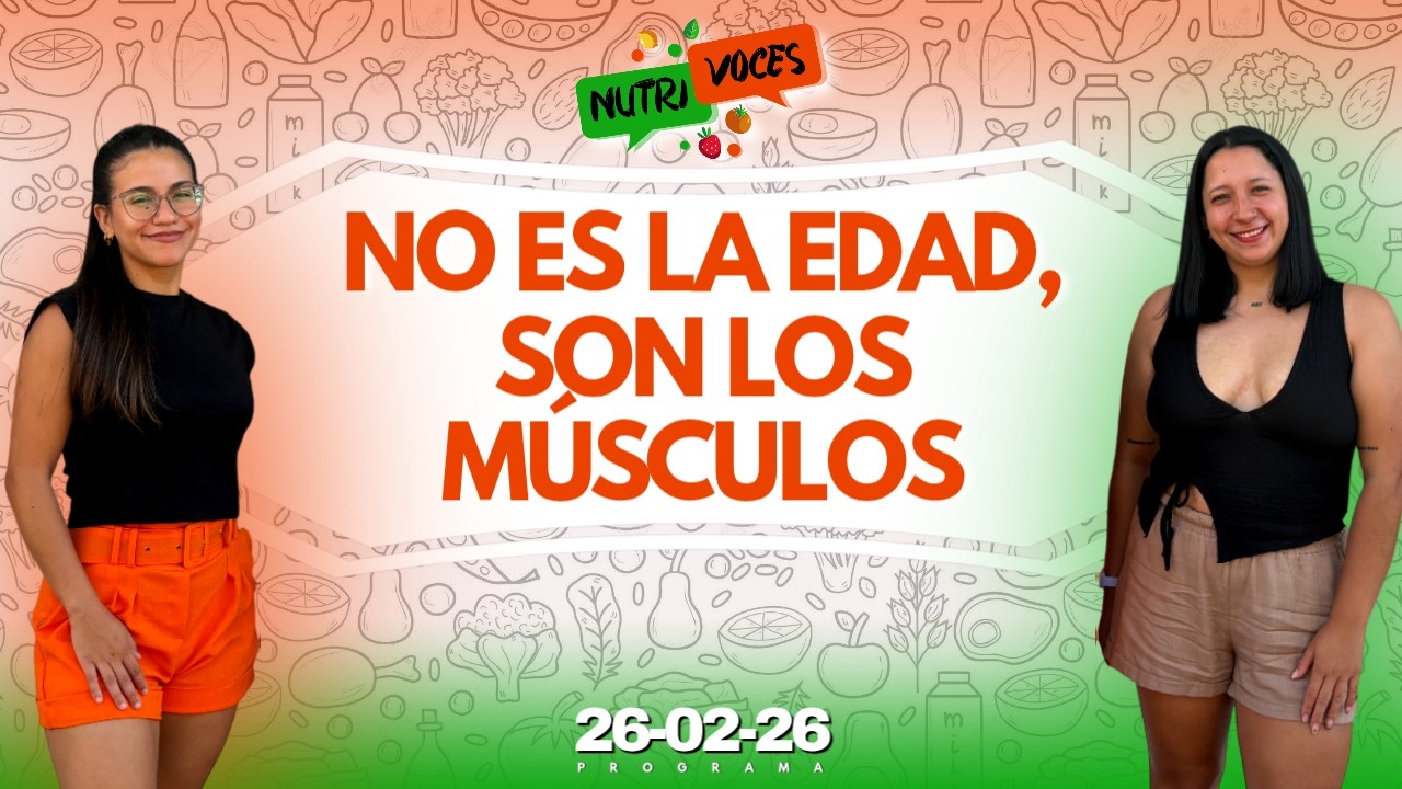NO ES LA EDAD, SON LOS MÚSCULOS