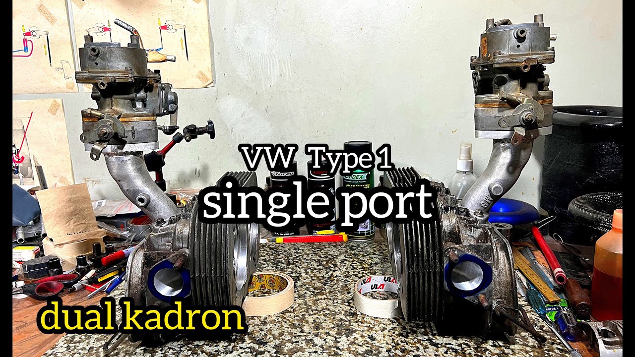 VW Type1 Single Port Head SP Porting от SRDmotorsports