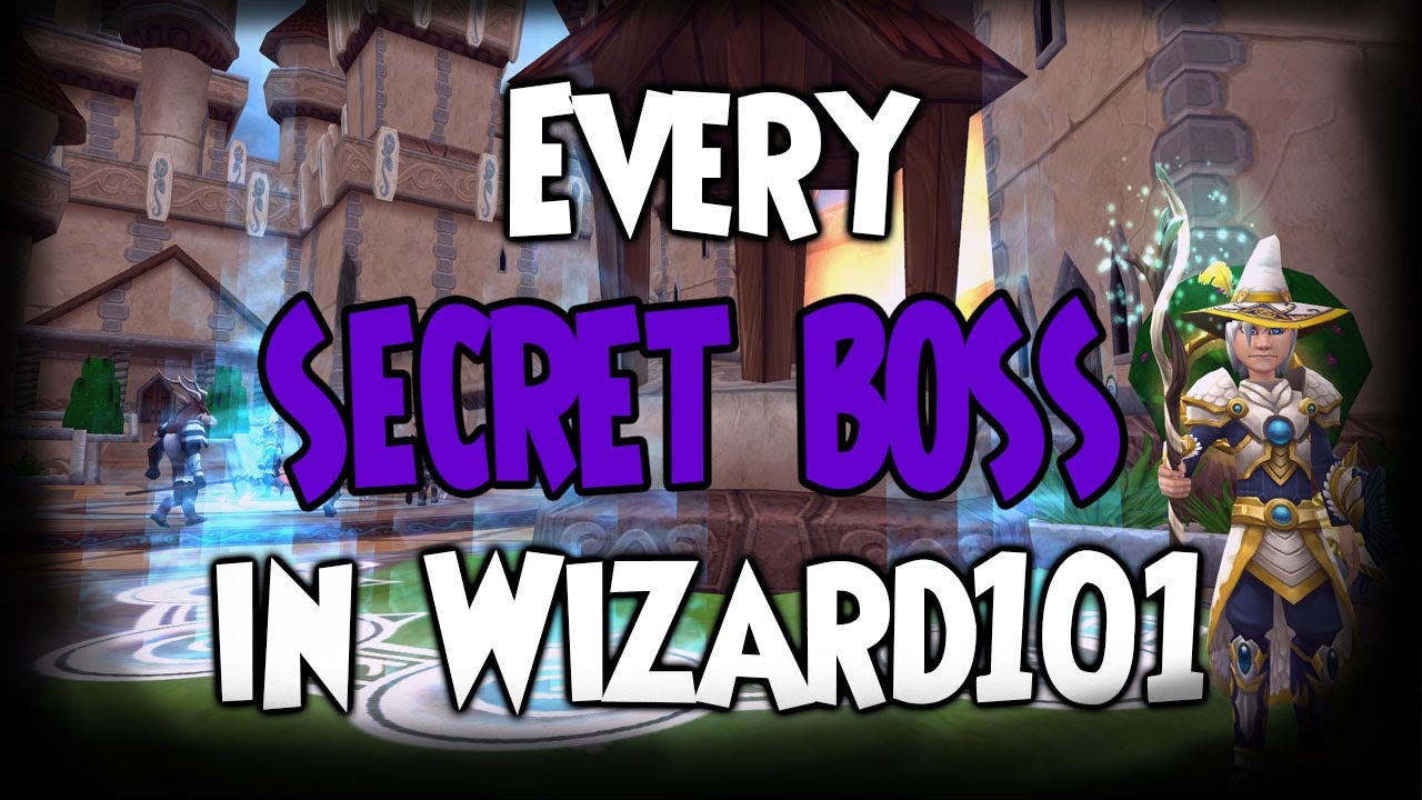 Every SECRET Boss In Wizard101