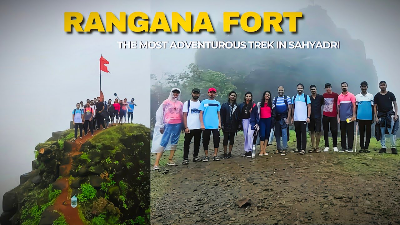 रांगणा किल्ला | - The Most Adventurous Trek in Sahyadri - Rangana Fort | Monsoon Trek |
