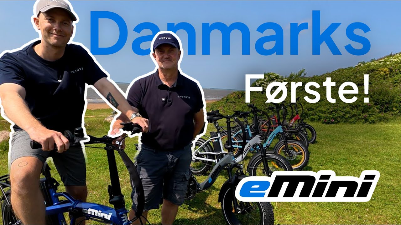 Danmarks første Fatbike elcykel med automatgear og remtræk