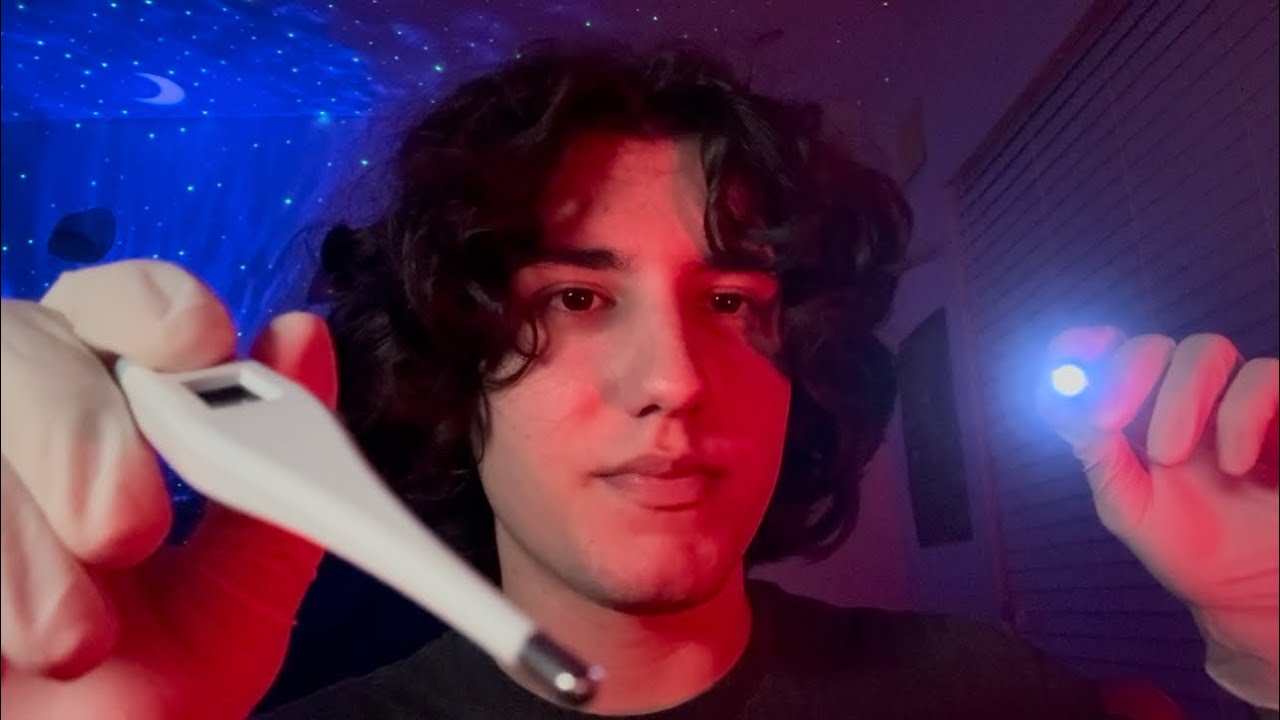 ASMR-обследование черепных нервов 🧠🌡️