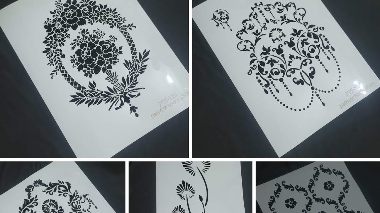 স্টেনসিল ফরমা ডিজাইন পেপার ২০০ টাকা থেকে শুরু। Stencil Forma 01600295752