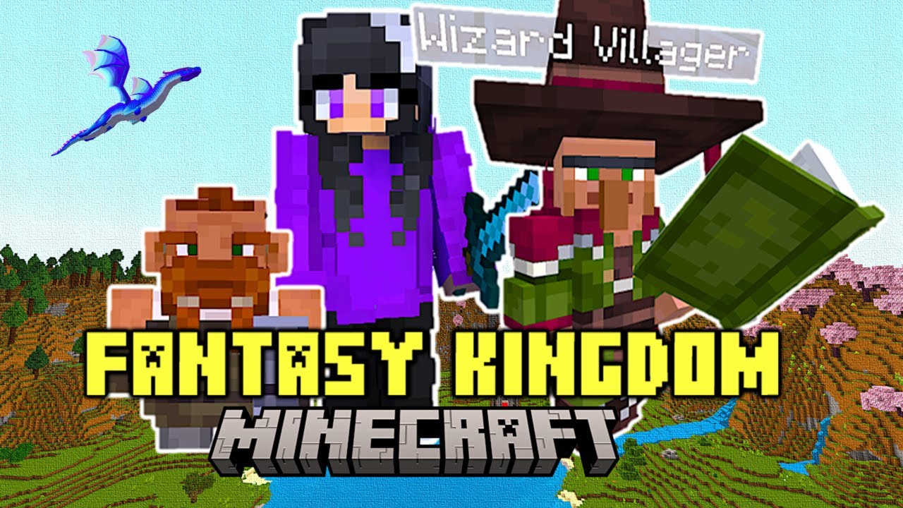Задания и драконы / Создание средневекового фэнтезийного королевства в Minecraft. Эпизод 01