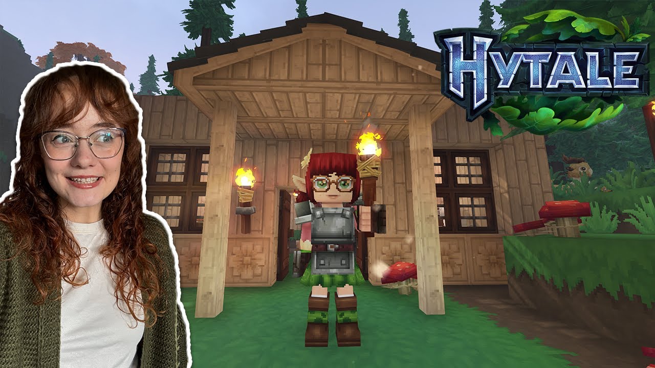 Building and Exploring in Hytale!