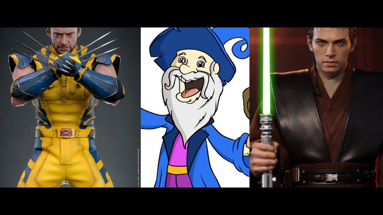 Hot Toys Wolverine figure preview, Wolverine & Deadpool, and Anakin AOTC release preview!