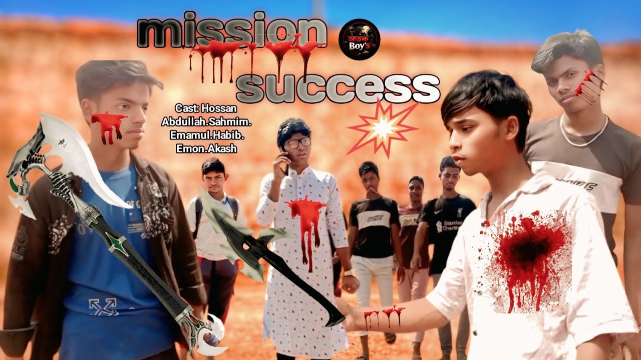 Mission success 💪/Atonko Boys Official... Action video ।  Hossan 
