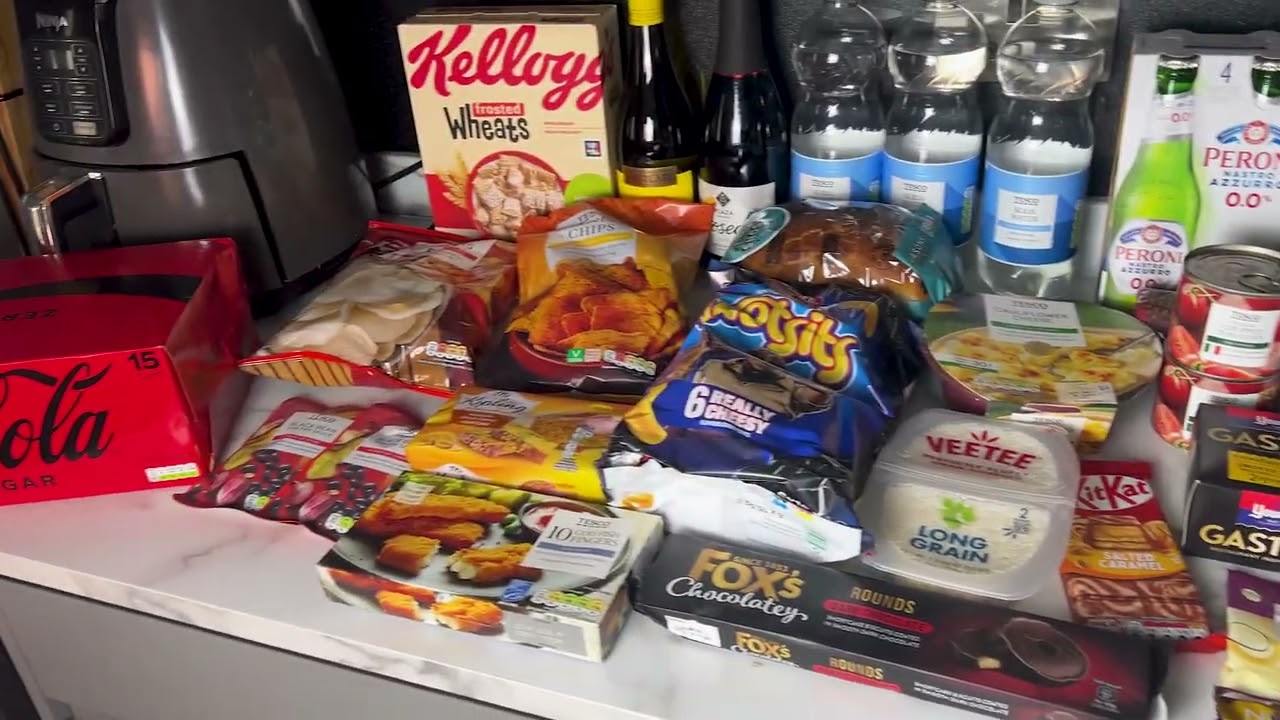 UK Supermarket shopping Haul. 04.10.25. Tesco, Morrisons, Lidl, Home Bargains and M&S.