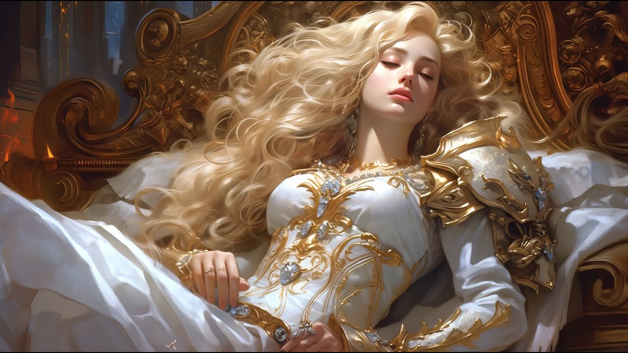 Empress of Mankind Takes a Nap | Midjourney AI Art | Warhammer 40K | Lookbook