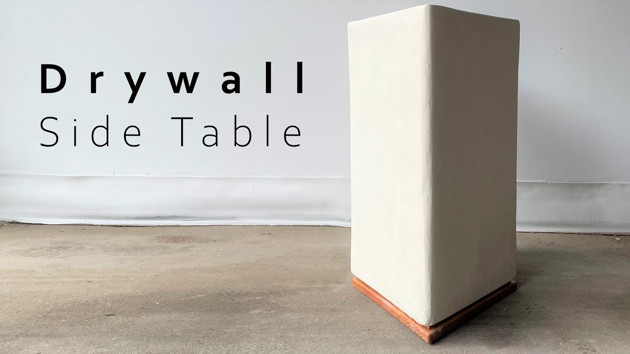 Drywall Side Table