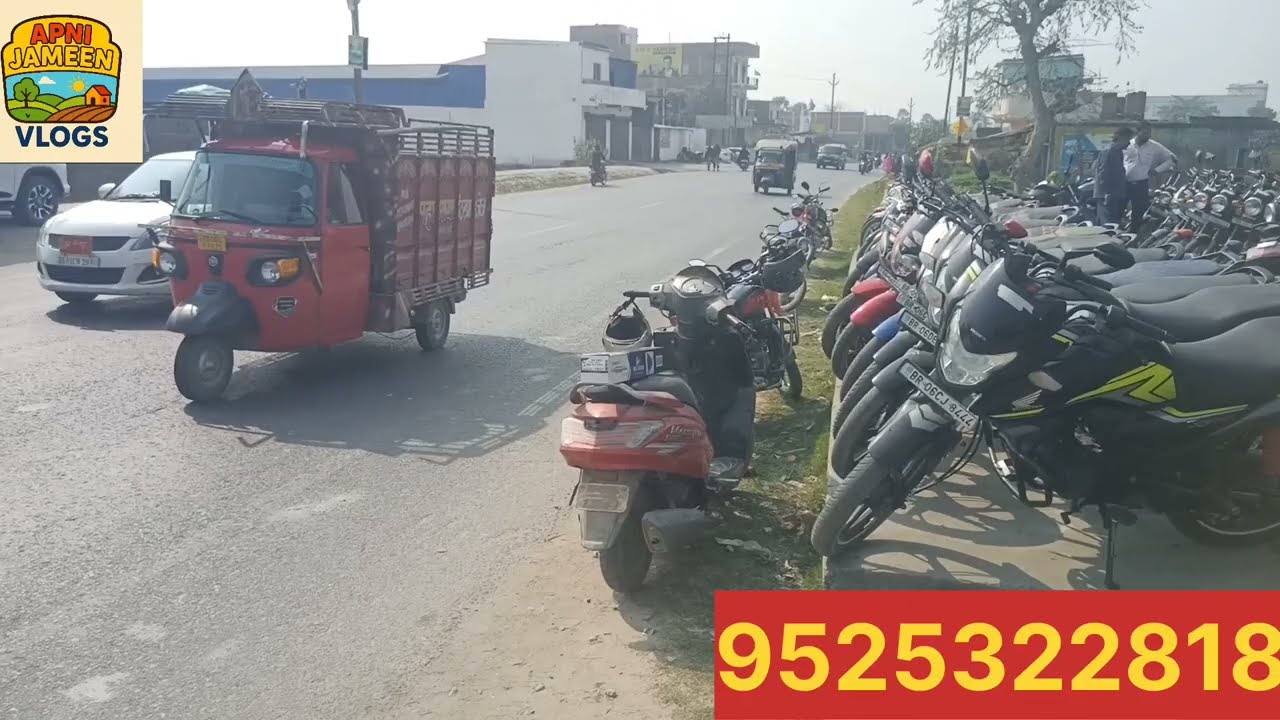 मुज़फ़्फ़रपुर old bike Hope agency पकड़ी chamarua में बेहतरीन आवासीय प्लॉट ख़रीदे //9525322818//盒盒盒/