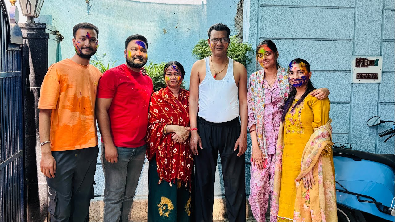 Pooja Ka Sasural Main Phali Holi 🌈