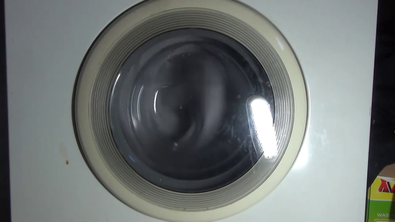 On tour at servisGem : Hoover AC166 : Final spin 1200rpm