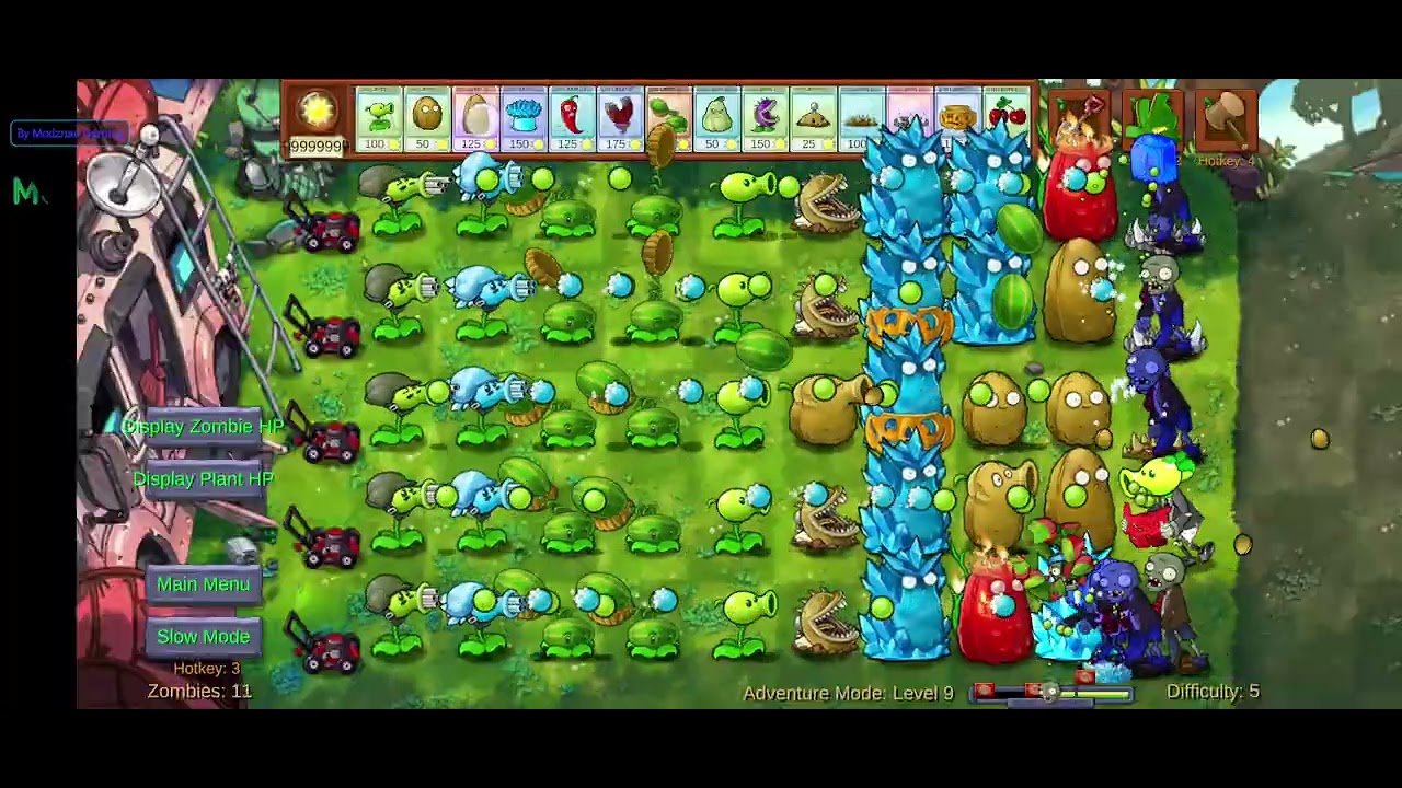 Level up 💪 plant vs zombie #shortfeed #pvz 