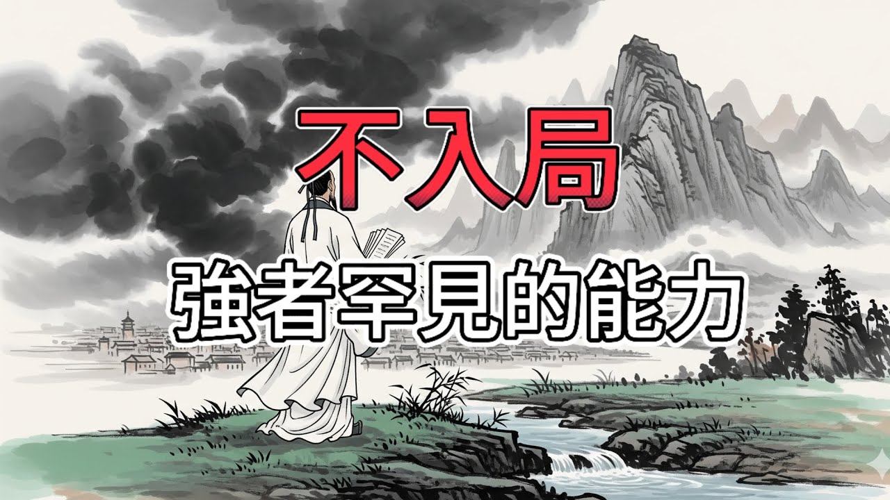 強者罕見的能力——不入局 