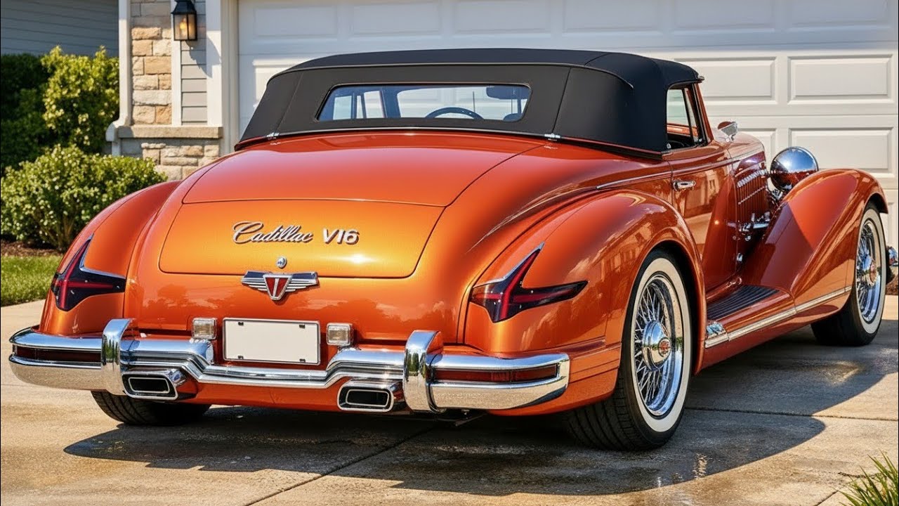 Cadillac V16 Roadster 2026: el ícono del lujo americano vuelve a dominar el futuro