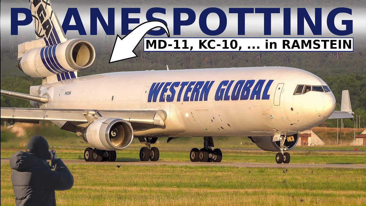 Alte Kisten, Dreistrahler und Fighter | Planespotting Ramstein