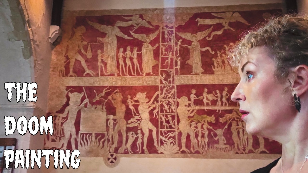 Haunted England: The Doom Painting at Chaldon Church | Medieval Mystery